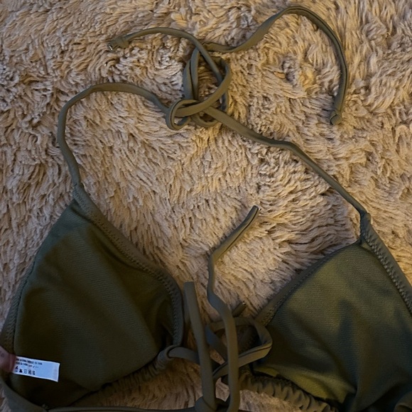 [S] Ardene Olive Green Bikini Top - Picture 3 of 3